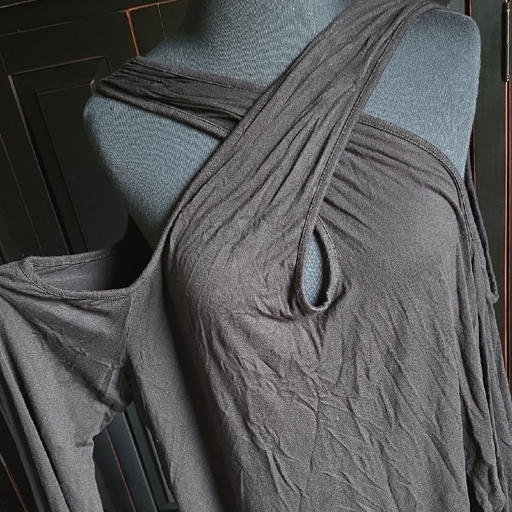 Maurices Black Long Sleeve Top